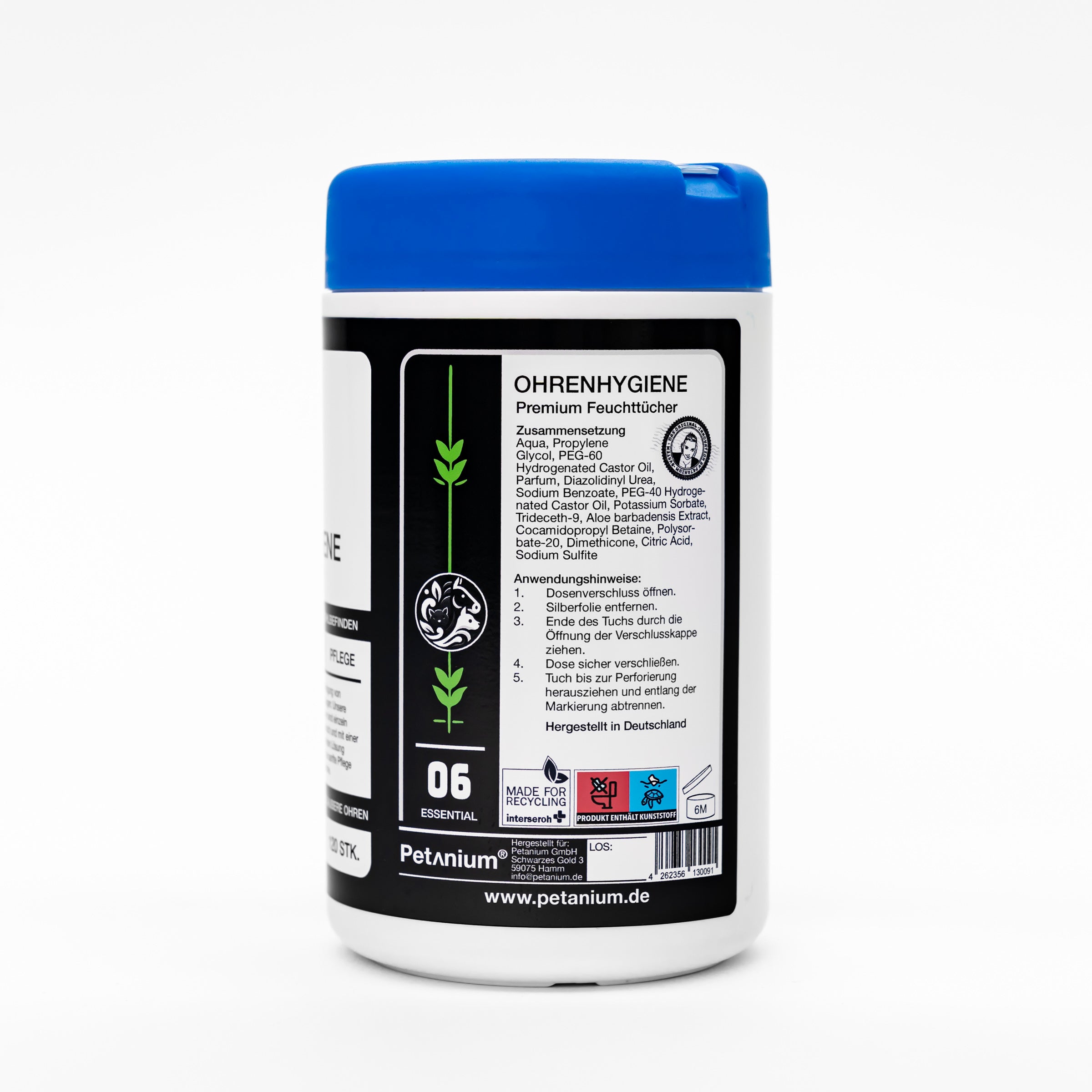 Essential No. 06 Ohrenhygiene Tücher